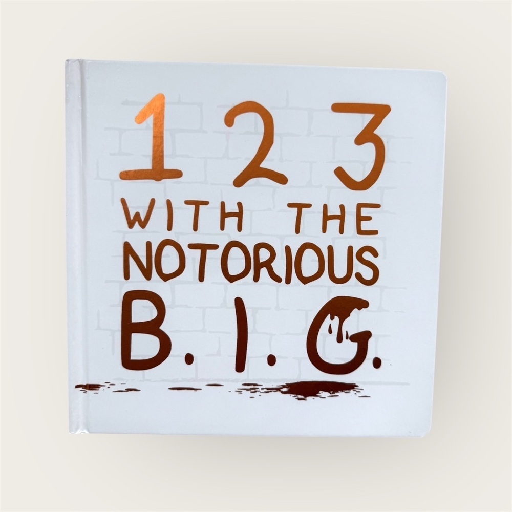 123 with The Notorious B.I.G. Hardcover book EUC